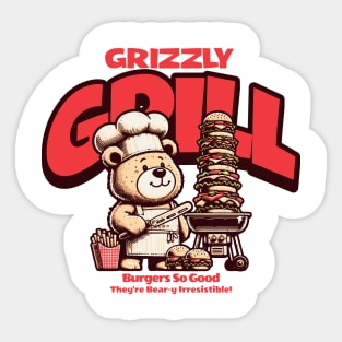 Burger Bear So good ! Sticker